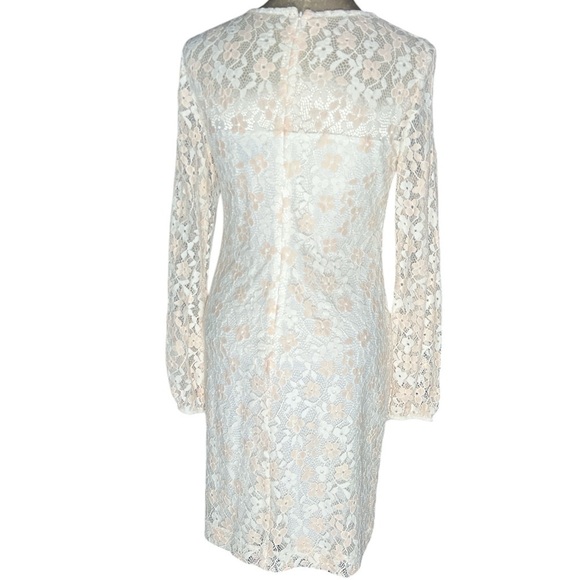 Ralph Lauren Elegant Cream Lace Dress 4 - Picture 4 of 12